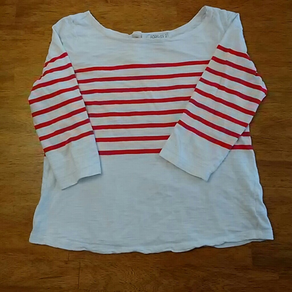 🌺 5/$15 Forever 21 Striped Top